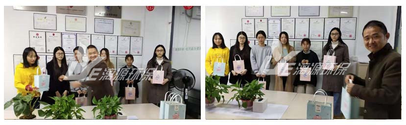 春和景明，萬象更新。值此三八婦女節(jié)來臨之際，漓源環(huán)保公司向全體職工致以節(jié)日的問候和親切的慰問，祝你們身體健康、工作順利、闔家幸福，永葆青春！